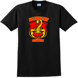 Scorpions Basketball - Basketball T-shirt Design T-Shirt Design - 777