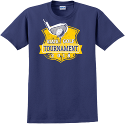 State Golf Tournament - Golf T-shirt Design T-Shirt Design - 1774