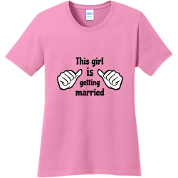 This Girl Is Getting Married - Bachelorette Party T-shirt Design T-Shirt Design - 533