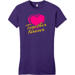 Together Forever - Anniversary T-shirt Design T-Shirt Design - 2217