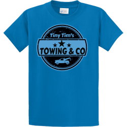 Towing & Co Tiny Tim's - Mechanic T-shirt Design T-Shirt Design - 196