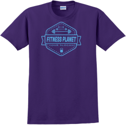 Fitness Planet - Fitness T-shirt Design T-Shirt Design - 1632