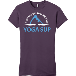 Find Your Balance With Sup Yoga Sup - Yoga T-shirt Design T-Shirt Design - 2121