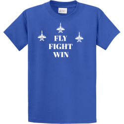 Fly Fight Win - Air Force T-shirt Design T-Shirt Design - 4180