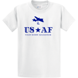 USAF Your Bomb Squadron - Air Force T-shirt Design T-Shirt Design - 4160