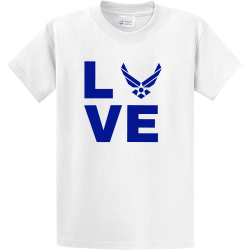 Love - Air Force T-shirt Design T-Shirt Design - 4166