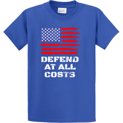 Defend At All Costs - Air Force T-shirt Design T-Shirt Design - 4179
