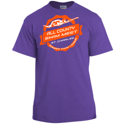 All County Swim Meet - Swimming T-shirt Design T-Shirt Design - 2033