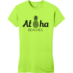 Aloha Beaches - Bachelorette Party T-shirt Design T-Shirt Design - 3508