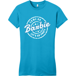 Barbie Come On Let's Go Party - Bachelorette Party T-shirt Design T-Shirt Design - 3506