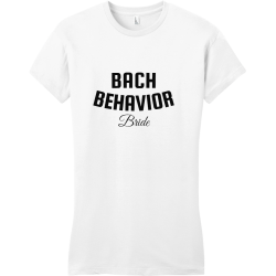 Bach Behavior Bride - Bachelorette Party T-shirt Design T-Shirt Design - 3511