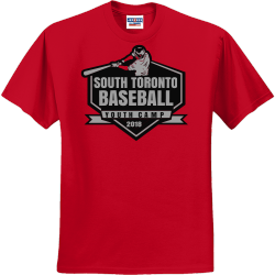 South Toronto Baseball Youth Camp T-Shirt Design - 2588