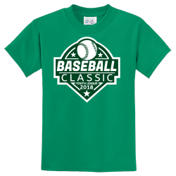 Baseball Classic Youth League T-Shirt Design - 2672