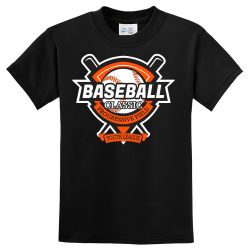 Baseball Classic Youth League T-Shirt Design - 2668