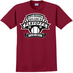 State Baseball Playoffs T-Shirt Design - 2457