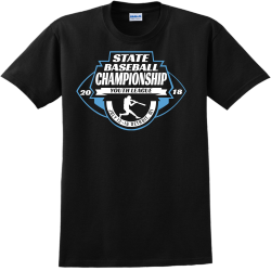 State Baseball Championship Detroit T-Shirt Design - 2470