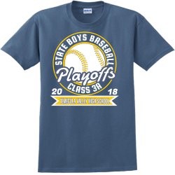 Baseball Playoffs T-Shirt Design - 2437
