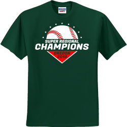 Super Regional Champions Oregon T-Shirt Design - 2599