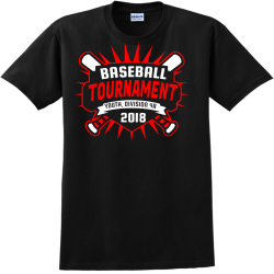 Baseball Tournament T-Shirt Design - 2481