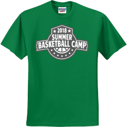 Basketball Camp Summer - Basketball T-shirt Design T-Shirt Design - 2657