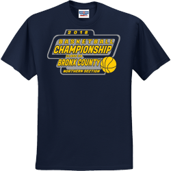 Basketball Championship Bronx County - Basketball T-shirt Design T-Shirt Design - 2639