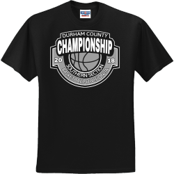 Durham County Basketball Championship - Basketball T-shirt Design T-Shirt Design - 2646