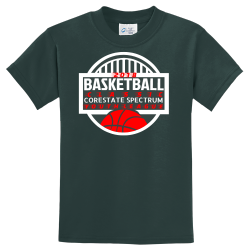 Basketball Corestate Spectrum Youth League Classic - Basketball T-shirt Design T-Shirt Design - 2681