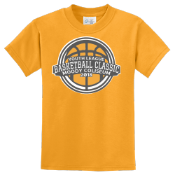 Basketball Classic Youth League - Basketball T-shirt Design T-Shirt Design - 2685