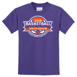 Basketball Classic Youth League - Basketball T-shirt Design T-Shirt Design - 2689