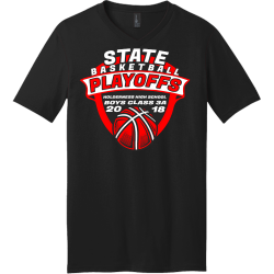 State Basketball Playoffs - Basketball T-shirt Design T-Shirt Design - 2329