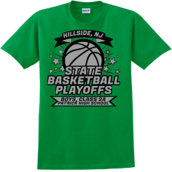Basketball Playoffs - Basketball T-shirt Design T-Shirt Design - 2327