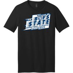 State Boys Basketball Playoffs - Basketball T-shirt Design T-Shirt Design - 2341