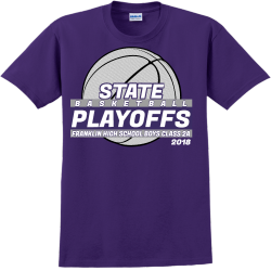 State Basketball Playoffs - Basketball T-shirt Design T-Shirt Design - 2328