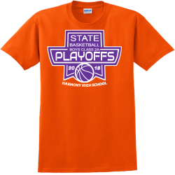 Basketball State Playoffs - Basketball T-shirt Design T-Shirt Design - 2356