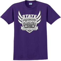 State Playoffs Basketball - Basketball T-shirt Design T-Shirt Design - 2364