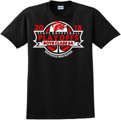 State Basketball Playoffs - Basketball T-shirt Design T-Shirt Design - 2372