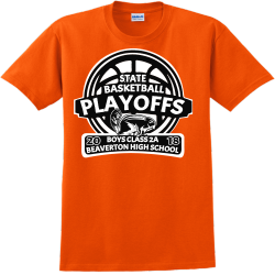 State Basketball Playoffs - Basketball T-shirt Design T-Shirt Design - 2377