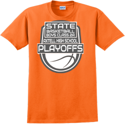 State Basketball Playoffs - Basketball T-shirt Design T-Shirt Design - 2380
