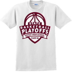 State Basketball Playoffs - Basketball T-shirt Design T-Shirt Design - 2381
