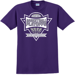 State Basketball Playoffs - Basketball T-shirt Design  T-Shirt Design - 2382