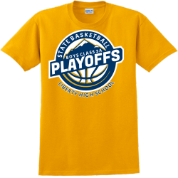 State Basketball Playoffs - Basketball T-shirt Design T-Shirt Design - 2390