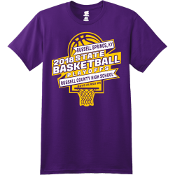 State Basketball Playoffs - Basketball T-shirt Design T-Shirt Design - 2336