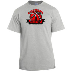 Basketball Tournament - Basketball T-shirt Design T-Shirt Design - 1354