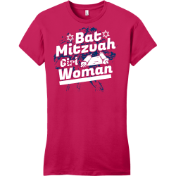 Mitzvah Girl Bat Woman - Bar Mitzvah / Bat Mitzvah T-shirt Design T-Shirt Design - 3783