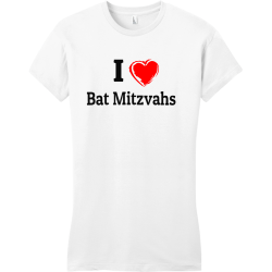 I Love Bat Mitzvahs - Bar Mitzvah / Bat Mitzvah T-shirt Design T-Shirt Design - 3786