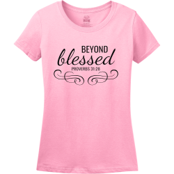 Blessed Beyond Proverbs 31:28 - Christian T-shirt Design T-Shirt Design - 3834
