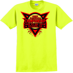 Championship State Baseball Atlanta, Ga T-Shirt Design - 2474