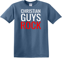 Christian Guys Rock - Christian T-shirt Design T-Shirt Design - 3903