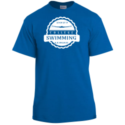 College Swimming League  - Swimming T-shirt Design T-Shirt Design - 2038
