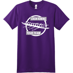 Crew Rowing - Crew Rowing T-shirt Design T-Shirt Design - 3270